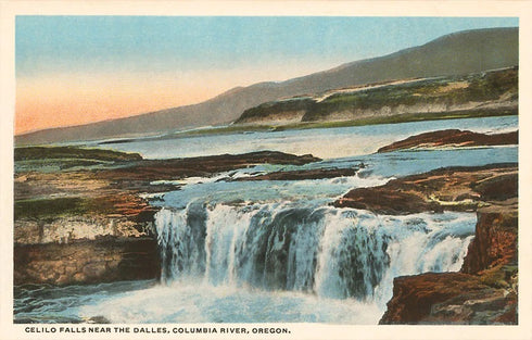 POSTCARD CELILO FALLS COLUMBIA
